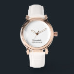 Relógio Neutral Monogram Modern Minimalist Stylish Design<br><div class="desc">This neutral monogram design features a modern, minimalist, and stylish aesthetic perfect for watches. The clean lines and balanced layout create a sophisticated and timeless look suitable for both men and women. Ideal for anyone who appreciates subtle personalization, modern design, and elegance in everyday accessories. Makes a thoughtful gift for...</div>