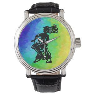 Relógio New York Boogie Nights Drum Rainbow