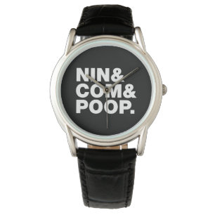 RELÓGIO NIN & COM & POOP.