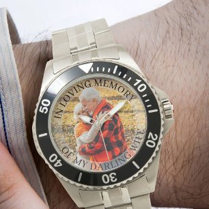 Relógio No Loving Memory Lembrance Photo Watch
