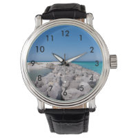 No Meio Da Shell Island Jetty Wrist Watch