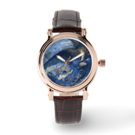 Relógio Noite com seu trem de estrelas (Angel com Cherubs)