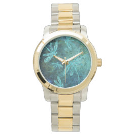 Relógio Noite de Libélula Estrelada