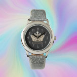 Relógio nome da coroa da Rainha<br><div class="desc">coroa rainha bonitinha adicione nome</div>