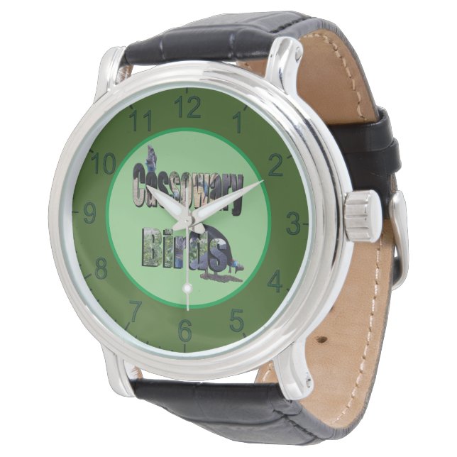 Relógio Nome da Imagem das Aves Cassárias, (Angular)