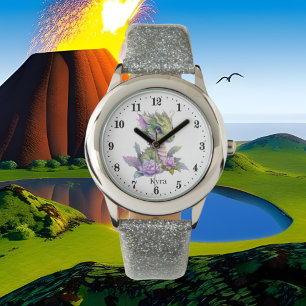 Relógio nome de adição de adoradores de dragão