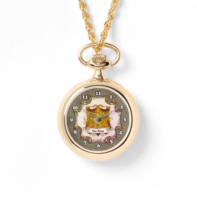 Relógio Nome de repouso da família Dragon Shield (Frente)