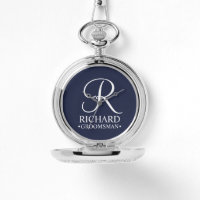 Nome e monograma do Padrinho de casamento personal