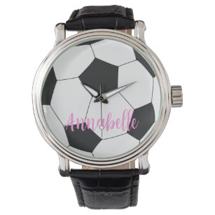 Relógio Nome personalizado do futebol