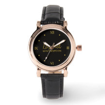 Nome Personalizado em Preto Corvo