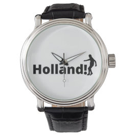 Relógio Nome Personalizado Suporte Laranja