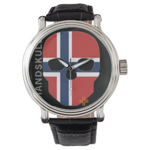 Relógio Noruega de Handskull/relógio dos esporte
