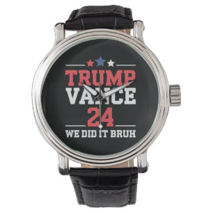 Relógio Nós Fizemos Isso, Cara, Nós Vencemos Trump Vance 4