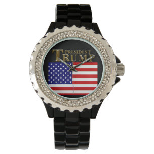 RELÓGIO NÓS O POVO CELEBRAMOS O PRESIDENTE TRUMP