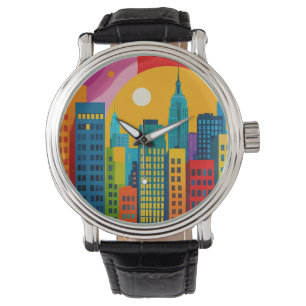 Relógio Nova York Pop Art