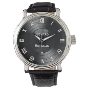 Relógio Numerações romanas personalizadas do álbum Novelty