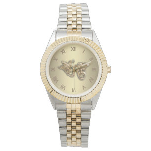 Relógio Numerais romanos das máscaras do teatro da coméd