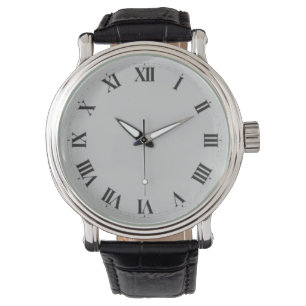 Relógio Numerais romanos elegantes de Watch/w