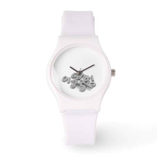 Relógio Números de Fallen (Frente)