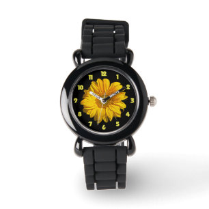Relógio Números de Gordura Amarelo sunfloral Crianças