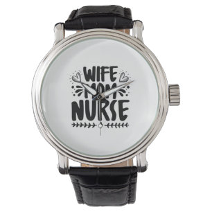 Relógio Nurse Gift Wife Mom Nurse