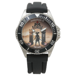 Relógio O cerco: bárbaros em portões da América