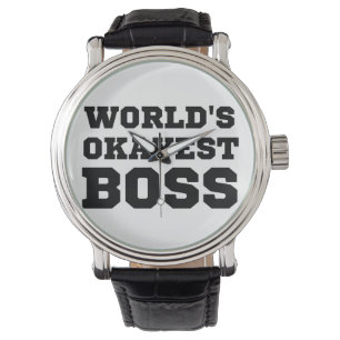 Relógio O Chefe mais Okayest do Mundo
