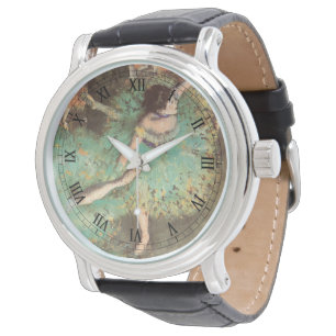 Relógio O Dançarino Verde de Edgar Degas, Balé Antigo