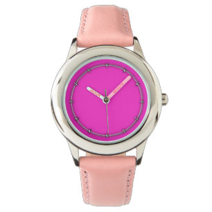 Relógio O Decor Cor Rosa Personaliza-o se quiser