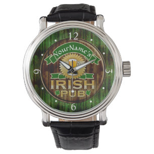 Relógio O dia de St Patrick irlandês conhecido
