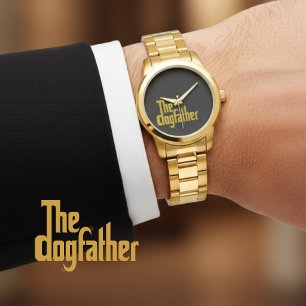 Relógio O Dogfather - Presente do Dia dos Pais para o pai