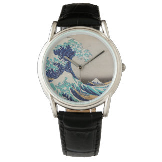 Relógio O Excelente Hokusai desceu de Kanagawa. Vintage ja
