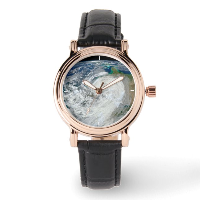 Relógio O Furacão Sandy Na Costa Leste Dos Eua. 3 (Frente)