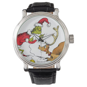 Relógio O Grinch Prepara o Max, a Rena