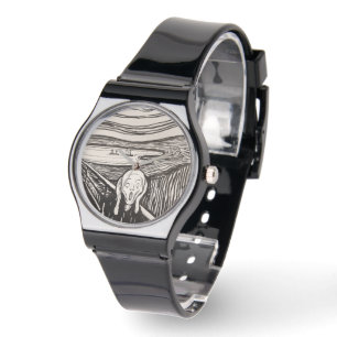 Relógio O Gritar (1895) Edvard Munch Woodcut Fine Art