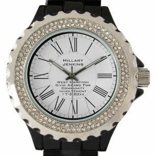 Relógio O melhor Prêmio da classe Flower Show para uma Mul