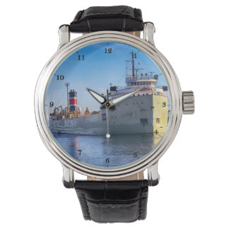 Relógio O navio Alpena no Lago Superior
