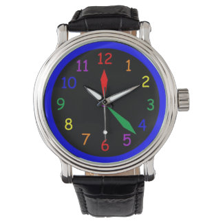 Relógio O Neon Face Watch dos Homens