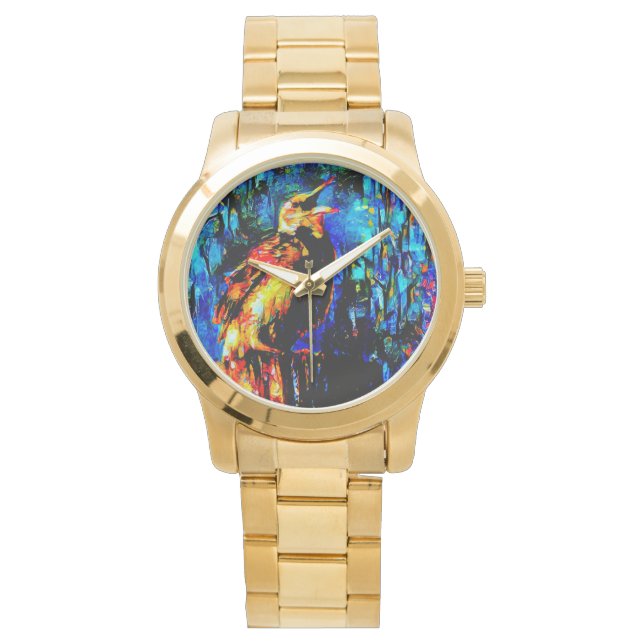 Relógio O pássaro Solitário 2 (Frente)