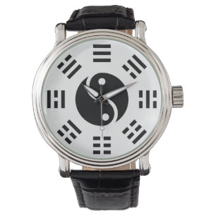 Relógio O saldo: Ba Gua, oito trigramas yin yang TCM 