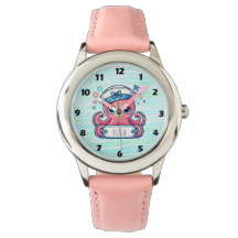 Octopus Rosa Cheio Sinal de Nome