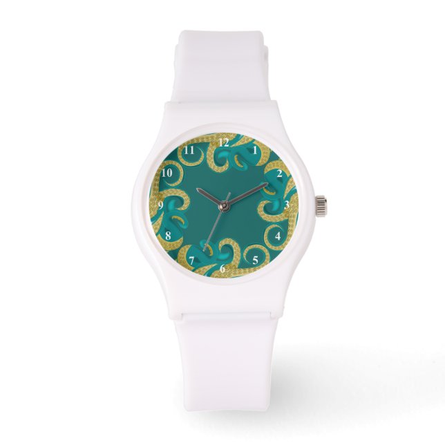 Relógio Octopus Watch Modern Design (Frente)