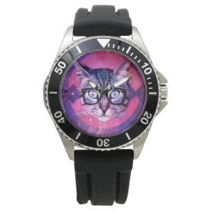 Relógio ÓCULOS DE GATO legal MENS WRIST WATCH