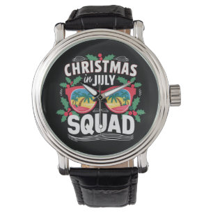 Relógio Óculos de Sol Christmas In July Squad Verão Praia