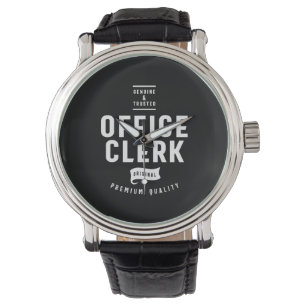 Relógio Oferta de Cargo do Office Clerk