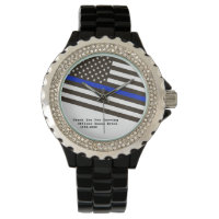 *~* Oficial da Polícia de Bandeira Azul fino de us