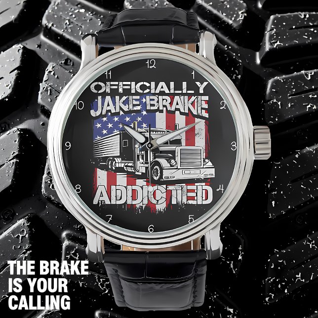 Relógio Oficialmente viciado em Jake Brake! (Criador carregado)