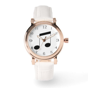 Relógio Oitavo Símbolos Musicais De Nota,