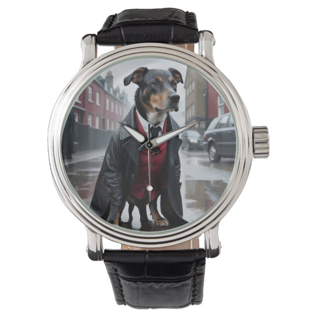 Relógio Olá, Dog Dress Watch (Frente)