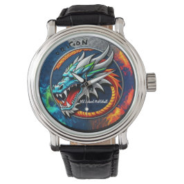 Relógio Old School Pickleball Dragon blue watch